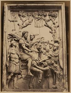 Rilievo da monumento onorario di Marco Aurelio, sottomissione dei Germani
