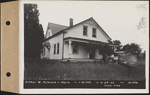 Arthur W. Holbrook, house, Ware, Mass., 1:30 PM, Jun. 24, 1936