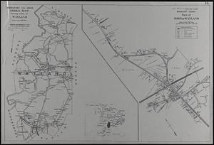 Middlesex Co. Mass., index map to the town of Wayland