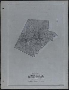 Land Utilization Town of Concord