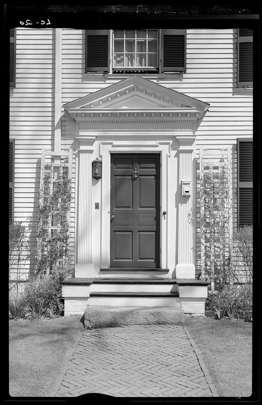 Doorway of the Jonathan Harrington House, Lexington