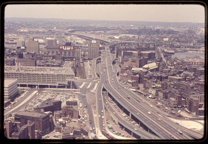 Central Artery from the Custom House Tower Boston