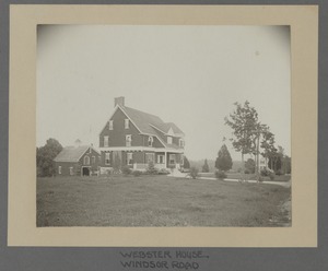 Waban photographs - Webster House - Windsor Road -