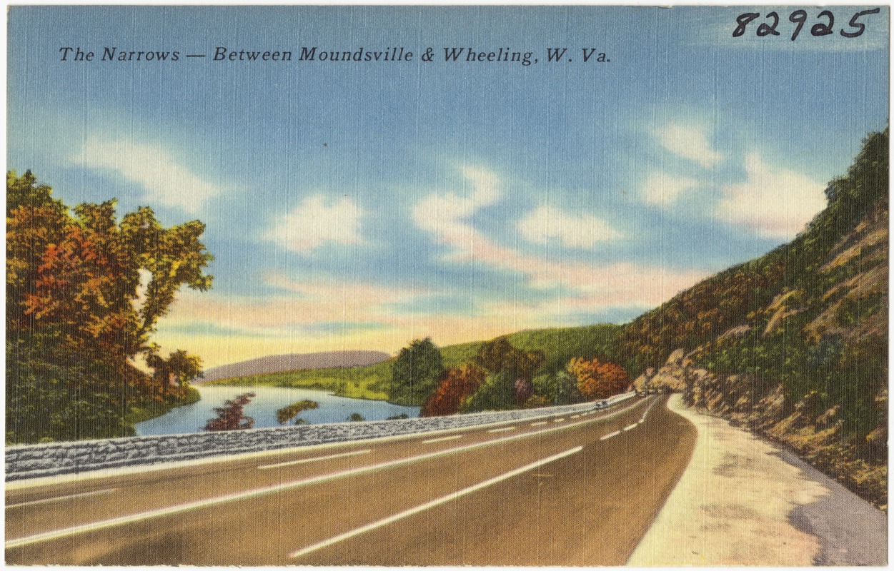 The narrows -- Between Moundsville & Wheeling, W. Va.