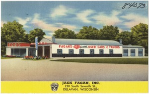 Jack Fagan, Inc., 230 South Seventh St., Delavan, Wisconsin