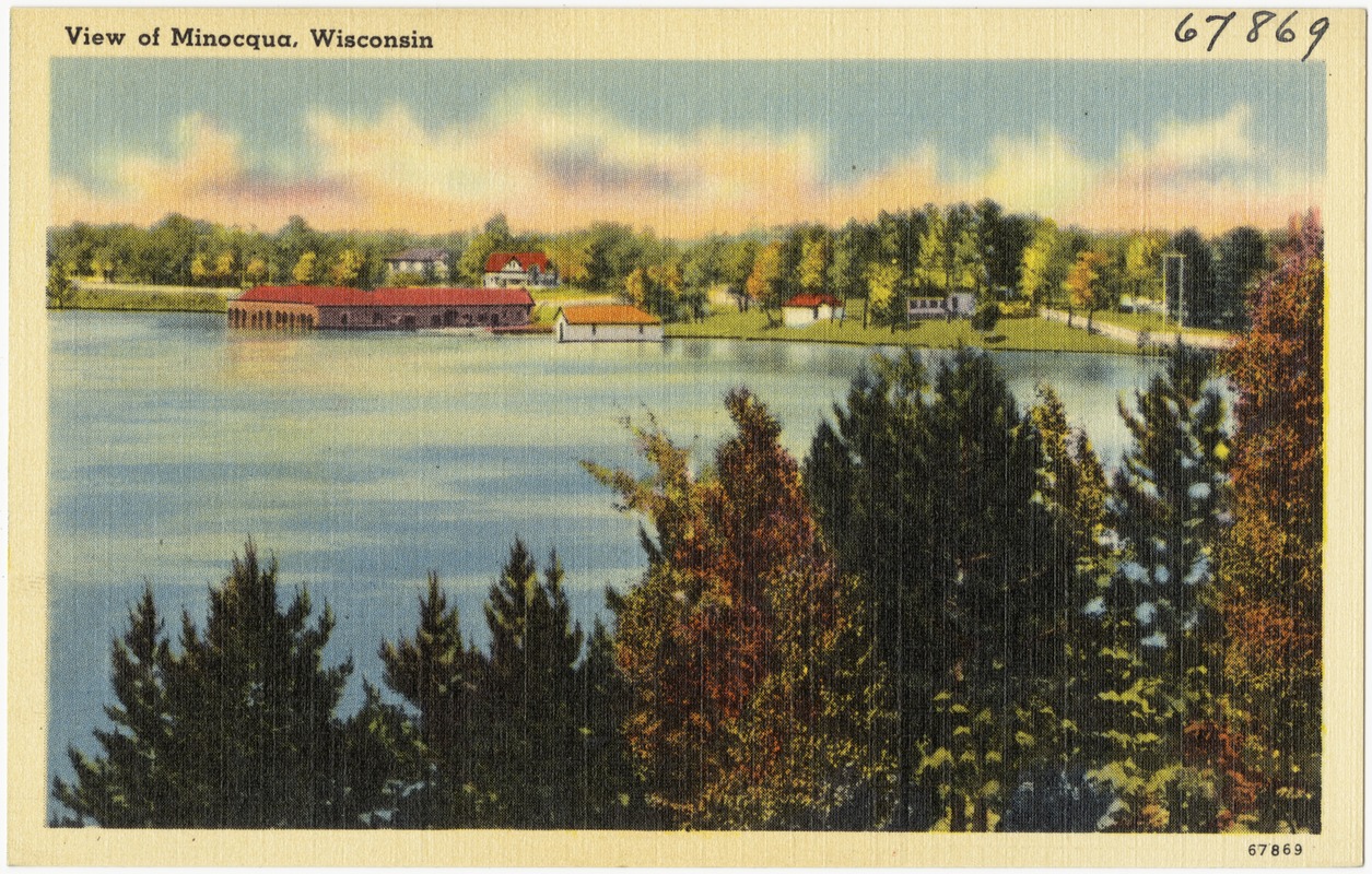 View of Minocqua, Wisconsin