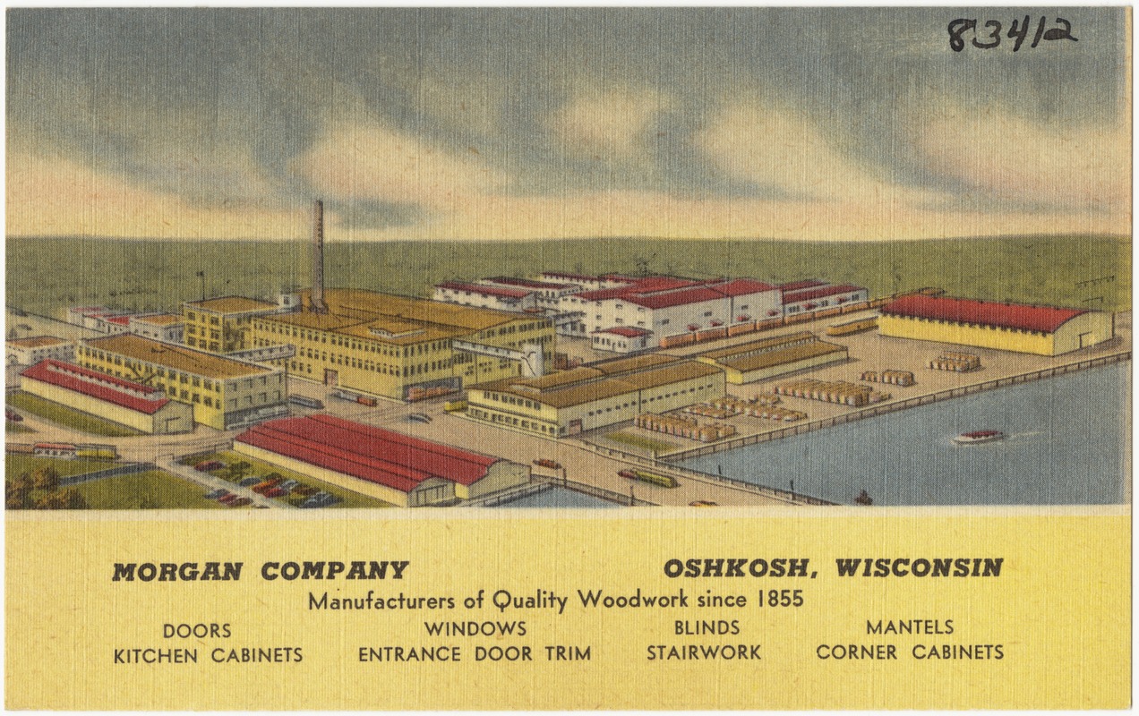 Morgan Company, Oshkosh, Wisconsin, manufacturers of quality woodwork since 1855