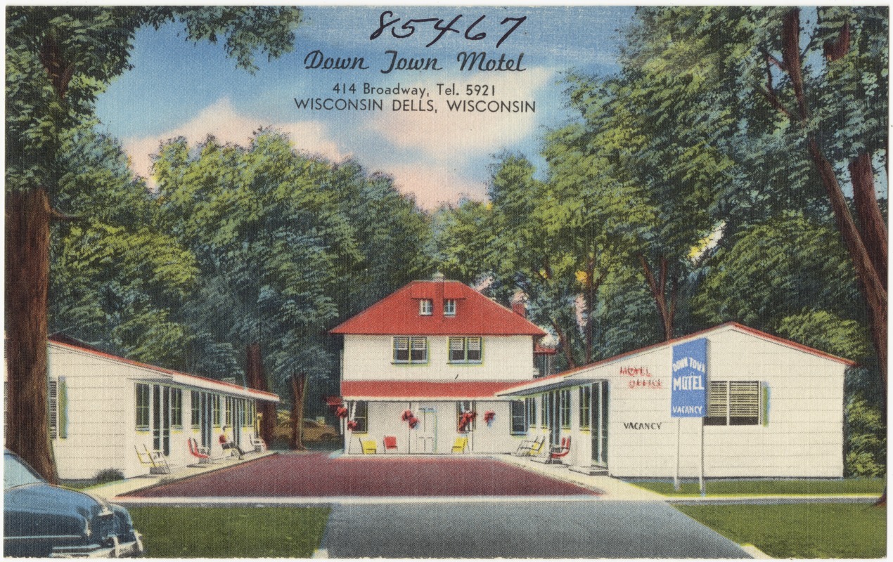 Down Town Motel, 414 Broadway, Wisconsin Dells, Wisconsin