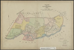 Index map of Watertown, Mass.