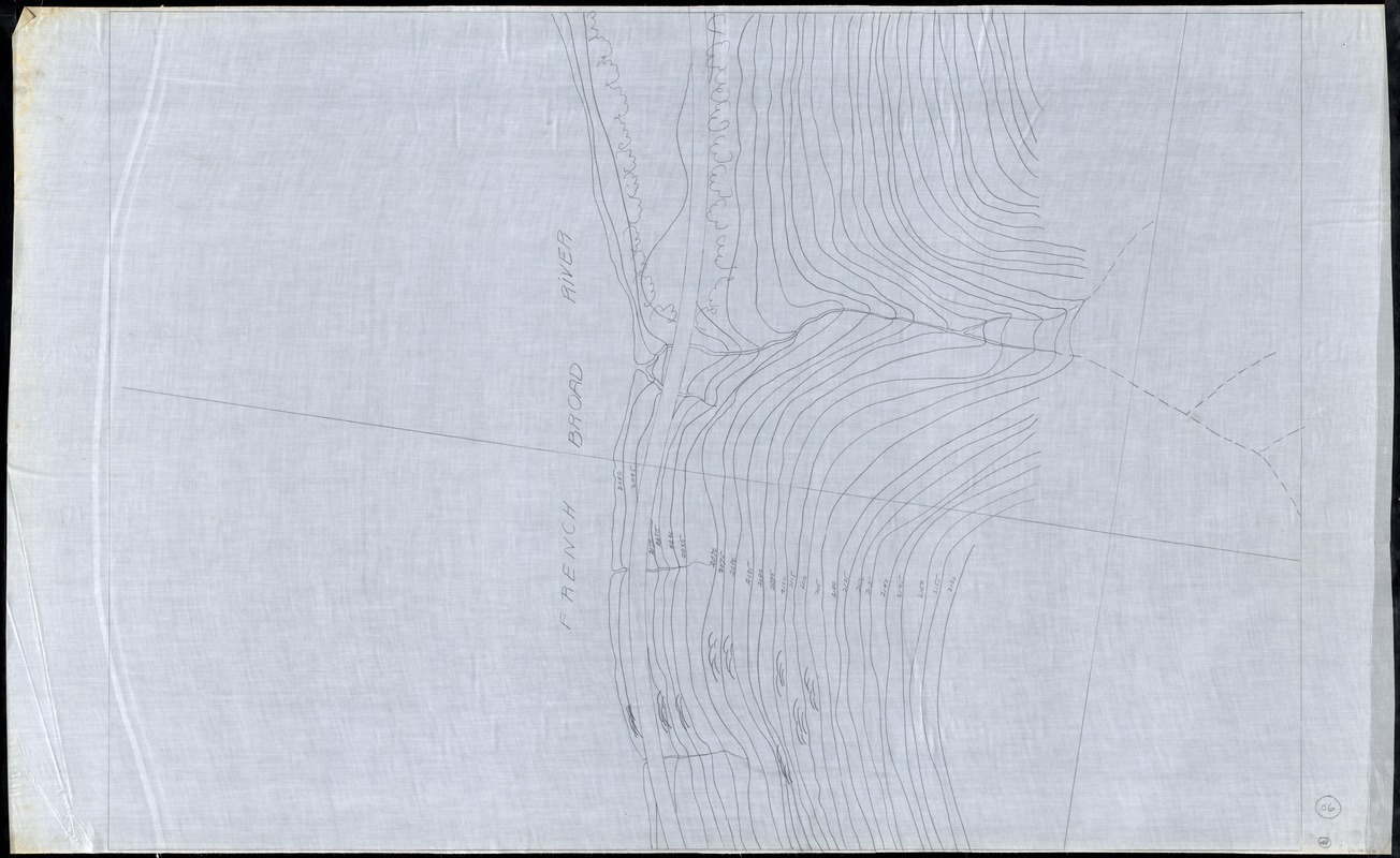 [appears to be topo. of area along French Broad River]