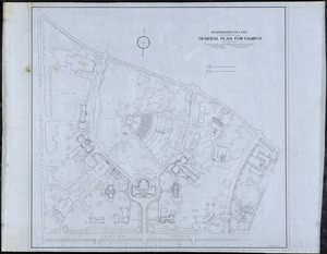 HUNT. COLL./ MONT., ALA./ GENERAL PLAN FOR CAMPUS/ ; SCALE 1" = 50'