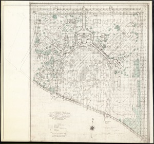 HUNT. COLL./ GENERAL PLAN FOR CAMPUS/ ; SCALE 1"= 50'
