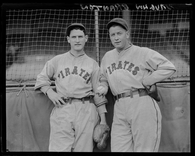 Arky Vaughn and Cy Blanton, Pittsburgh Pirates - Digital Commonwealth