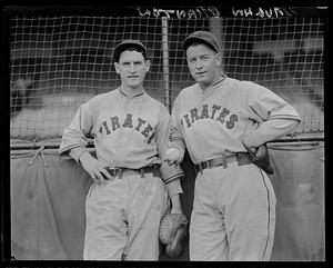 Arky Vaughn and Cy Blanton, Pittsburgh Pirates