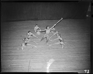 SC gymnasts performing