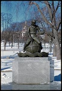 Learning statue, Boston Common