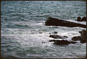 Rocks off Cape Elizabeth, Maine