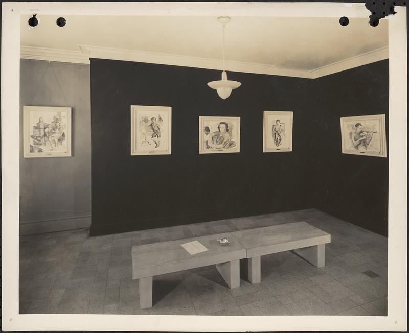 [Federal Ar[t] Gallery, 77 Newbury Street, exhibit of D. Loeb & B. Lazzell, March 28-April 15, 1939