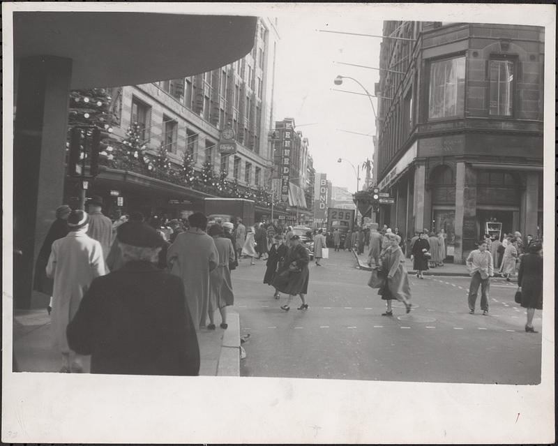 Summer St., corner of Washington - Digital Commonwealth