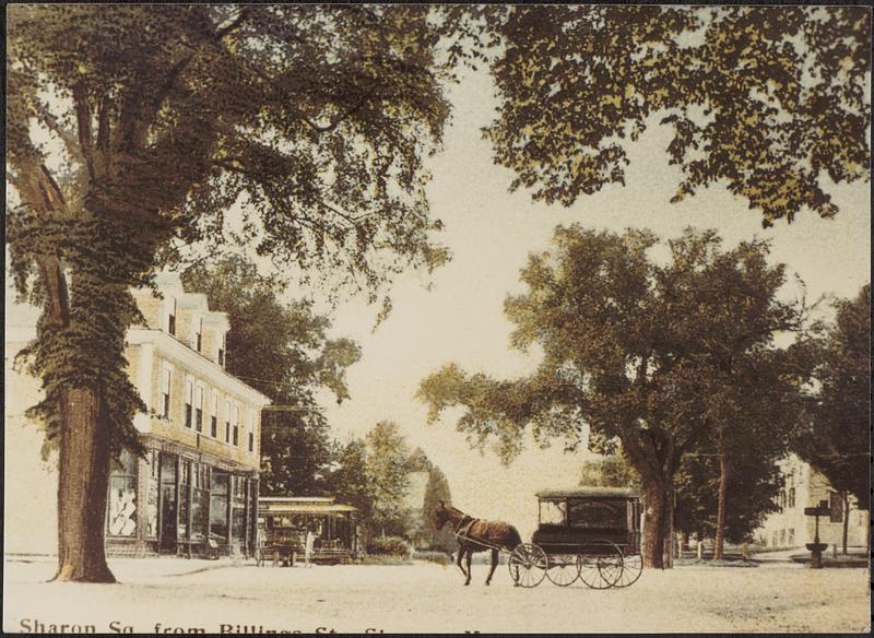 Sharon Square from Billings Street Digital Commonwealth