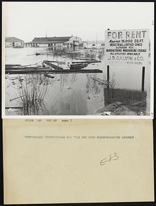 Temporarily undesirable was this lot near Norwood-Canton Airport