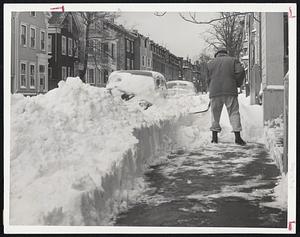 Shovel Workouts Start Early - The first real shoveling chore of the winter many citizens a little out of condition yesterday as they started on walks and driveways.