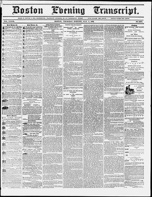 Boston Evening Transcript - Digital Commonwealth