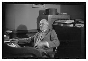 Fred B. Richardson, Brookline Town Clerk