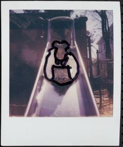 Abby on a slide