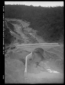 Wachusett Dam, highway bridge over waste channel, Clinton, Mass., Dec. 3, 1904