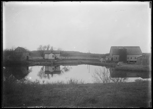 Buildings near pond - unidentified (poss No. Road, Chil?)