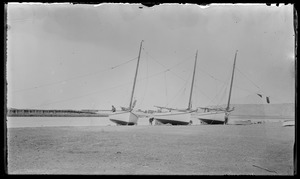 3 yachts at shore line