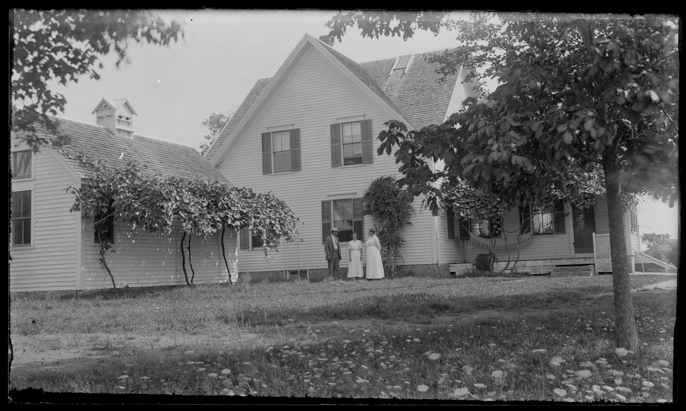 Capt. Park Vincent's house, back view, WT