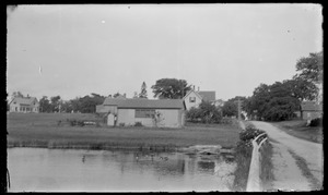 W. Tisb. school, mill pond looking towards Giffords