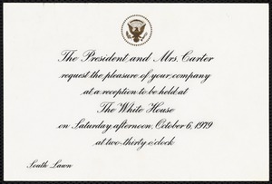 White House invitation