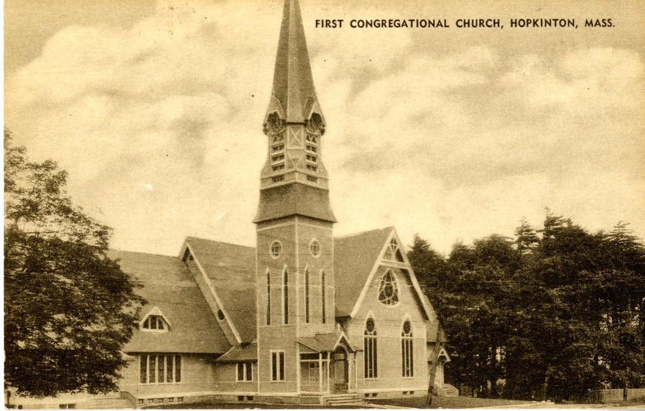 First Congregational Church, Image 1, Hopkinton