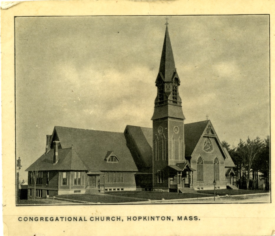 First Congregational Church, Image 2, Hopkinton