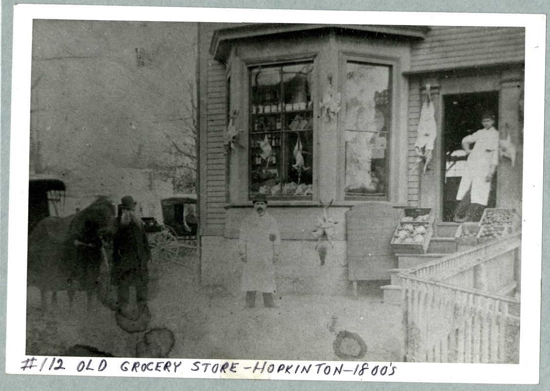 Grocery Store, Hopkinton 1800's