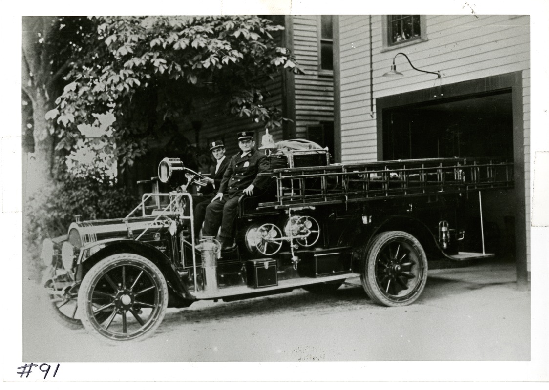 Hopkinton Firemen, Image 8, 1920's