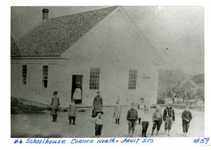 Hopkinton Schools, image # 3, Number Six Schoolhouse ca 1880