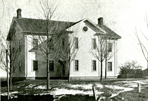 Hopkinton Schools, image 5, Ash Street Schoolhouse 1880