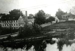 L.E. Coolidge Carriage Factory, in Hopkinton's Woodville 1890's