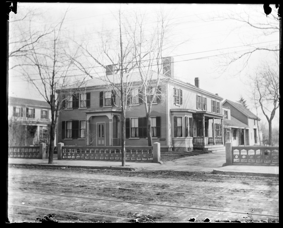 Moses Reed Marsh house Digital Commonwealth