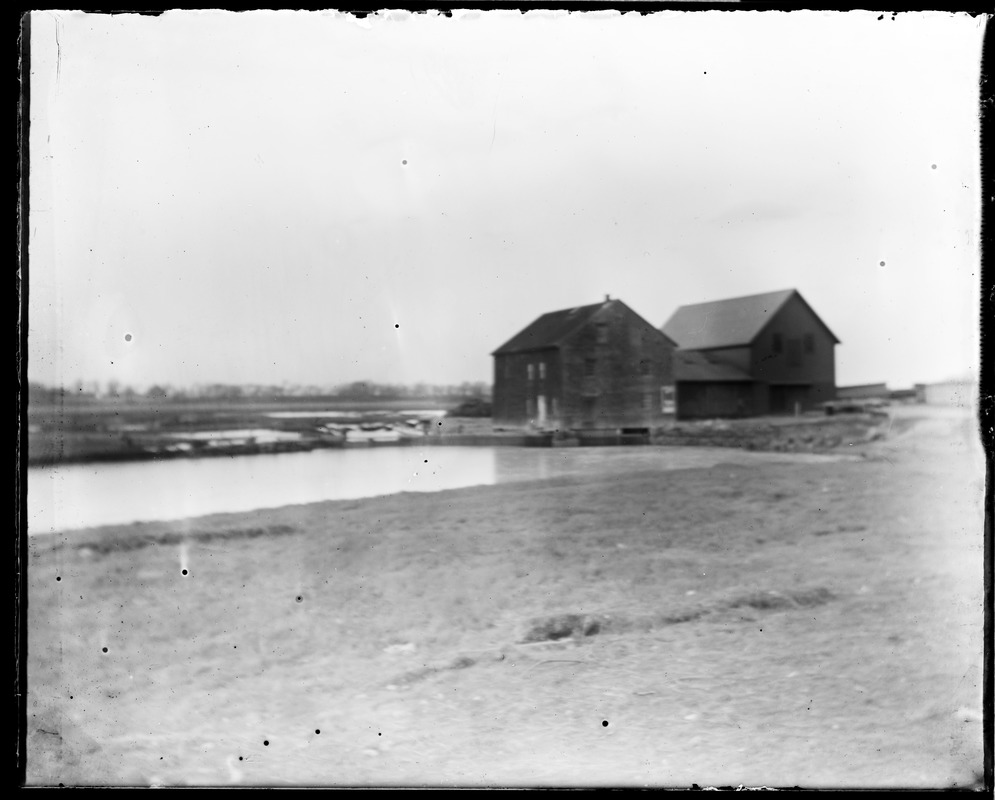 Tide mill and locks