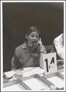 Helen Bearn '74 at '74 phonothon
