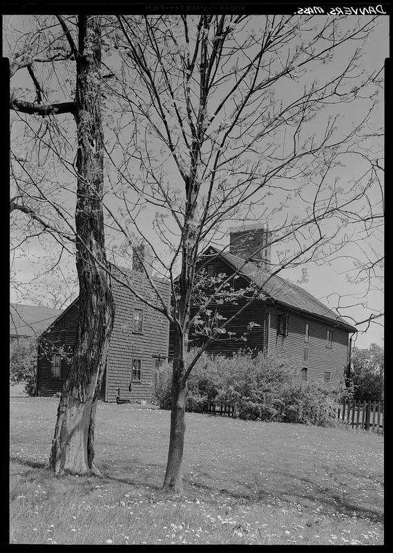 Danvers, house exterior Digital Commonwealth