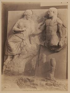 Herakles, presenting Stymphalian bird