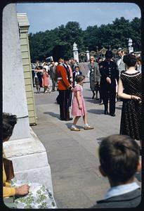 Girl, Changing of Guard, London, England