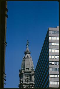 View of Philadelphia City Hall tower, Philadelphia