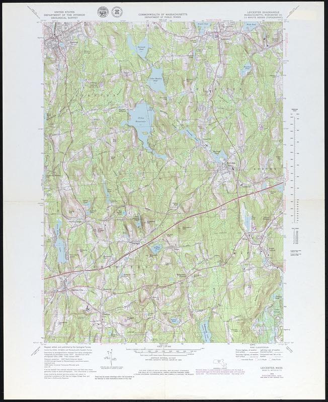 Leicester Quadgrangle Massachusetts, Worcester Co.